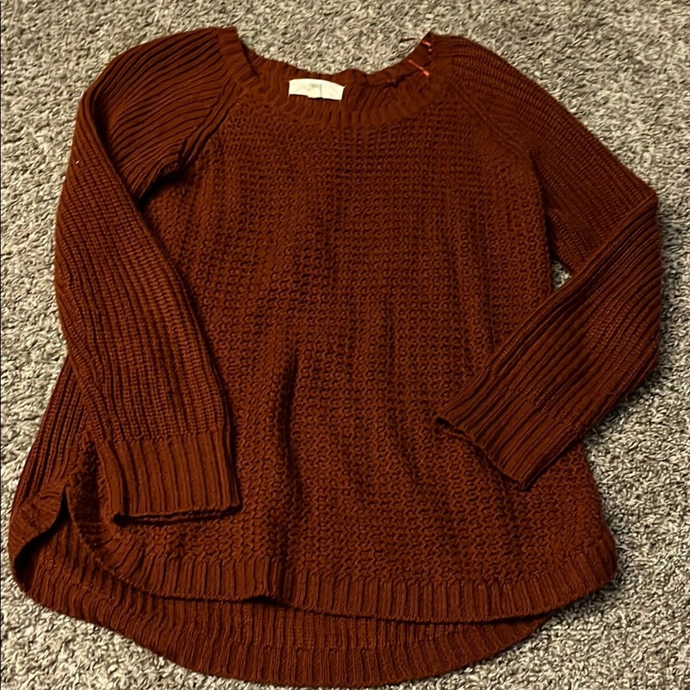 Women's Rust Sweater